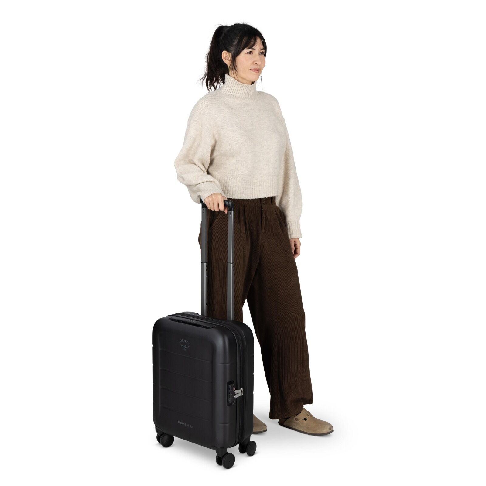 Ozone Hardside Expandable Carry-On Luggage 22"/34+10L - Image 2